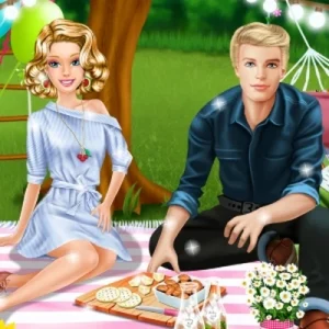 لعبة نزهة الحب مع باربي وكين
