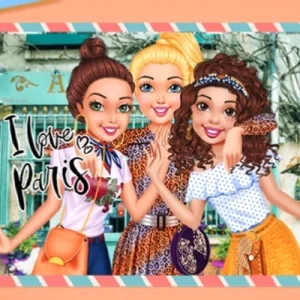 لعبة رحلة الصديقات إلى باريس
