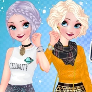 لعبة أزياء معدنية عصرية
